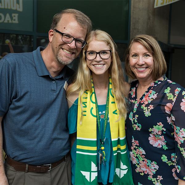 Parents with students